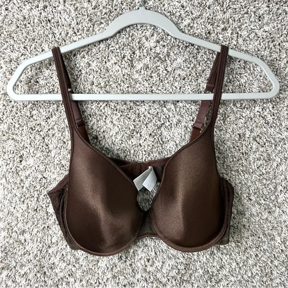Wacoal Bra Women’s 36D Brown Demi Contour‎
